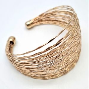 Isaac Mizrahi Multi Cable Cuff Bracelet
